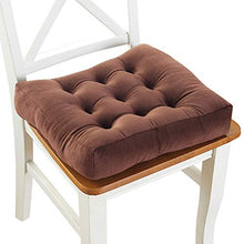 HYLX Cuscino Sedile, Cuscino Sedia, Cuscino Sgabello Rotondo, Cuscino Sedia Floreale Antiscivolo in Cotone Spesso, per Giardino, terrazza Esterna