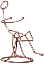 GSAGJsf Wine Rack, Supporto in Ferro battuto del Vino, Retro Ferro Battuto Wine Organizzazione Decorazione Domestica Ornamenti
