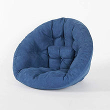 JIE KE Cuscino per Pavimento da Giardino per Sedia da Gioco per Adulti per Bambini all'aperto Comodo Divano (Colore : Blu)