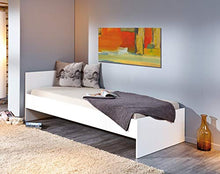 Inter Link Letto Singolo Truciolare Melaminico, Bianco
