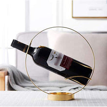 LHQ-HQ Wine Rack Semplice Creativo in Ferro battuto Stabile Wine Rack Piccola Casa Wine Rack