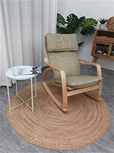 eewopjkj Cuscino per Sedia Relax Supporto per Schienale Alto Cuscino reclinabile Cuscino per Sedia in Rattan Cuscino per Sedia a Dondolo Cuscino per Sedile da Giardino Patio (Sedia Non Inclusa) -Ver