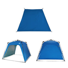 Lumaland Parete Laterale Tenda Padiglione Tenda da Giardino Ideale per i Party Sistema QuickUp di Montaggio Blu