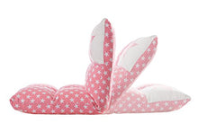 howa 2 in 1 poltrona + divano per bambini – schienale regolabile in 6 posizioni - rosa 8601