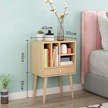 Comodino Comodino a Base di Legno, Pratico, può resistere a camere da Letto, Studio e così Via. Bellissimo. D