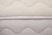 Coprimaterasso per bambini in lana merino trapuntato 60 x 140 cm