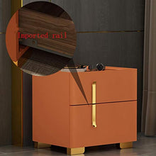 Yyqx comodino comodino comodino semplice e moderno armadio armadio camera da letto comodino europeo comodino comodino (colore: arancione)