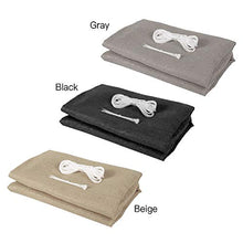 SMLJFO - Parabrezza per balconi e privacy, per portico, esterno, cortile, patio, balcone con corda e fascette (0,9 × 5 m), grigio