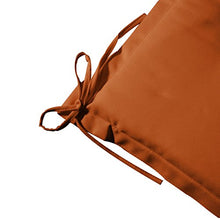 Detex 4X Cuscini per Sedia Sydney Resistenti all'Acqua Cuscino coprisedia Interno Esterno Terracotta