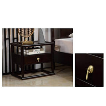 FEANG Tavolo da Comodino Moderno del Comodino del Comodino del Comodino del Comodino del Comodino, tavola Laterale con cassetti e scaffali di stoccaggio per Camera da Letto