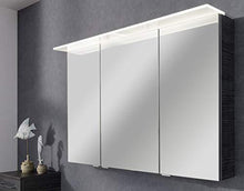 Fackelmann LED specchio da bagno 100 cm Rovere Scuro efficienza energetica A + + Serie B. perfetto