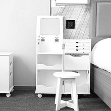 Comodini Soggiorno End Frames Dressing Table Integrato Semplice Camera Piccolo Multifunzionale Clamshell Che Piega Il Mini Tabella di Preparazione