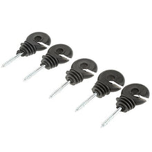 50 pz. Isolatori per anelli a vite, isolanti per recinti elettrici Accessori per legno nero