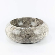 Rococo Lavabo rotondo screziato grigio 40 x 40 x 13 cm