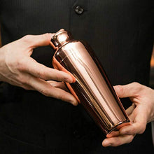 Wenzhihua Set di Miscelazione per Cocktail Cocktail Shaker Bar Set in Rame Placcato Oro Shaker Barware Set 4 Pezzi Bartender Kit Include Shaker, JiggerStrumento A Barre