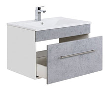 Set di mobili da bagno SANTINI 75 (3 pezzi) grigio cemento