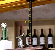 DJSMjbj Mensola da Parete per Bicchieri da Vino, per Bicchieri da Champagne e Vino