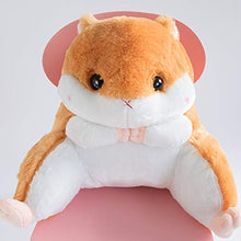 ZHCP - Cuscino in peluche per criceti, protezione per la vita del comodino, ideale per dormitori, studenti, auto e letto (piccolo, giallo)