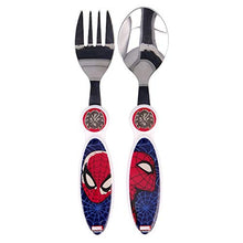 Sets Posate per Bambini in Acciaio Inossidabile - Set di Forchette E Cucchiai |Spiderman Full Web