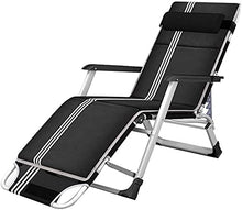 Zero Gravity Garden Sun Lounge Lounger Chair Patio reclinabile Sedia a Sdraio Pieghevole Pieghevole Testoline Letto Testoline reclinabile con Cuscino