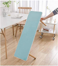 Cuscino lungo per divano da interni ed esterni, tappetino per divano in peluche di colore puro per 2 3 posti (giallo, 35 x 120 cm)