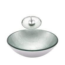 Lavandini bagno Lavabo Lavabo da Bagno Lavabo da Bagno Lavabo da Bagno in Vetro temperato Lavato a Mano 0713 (Size : Round)