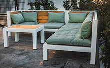 Holzbegehrt Set lounge in legno