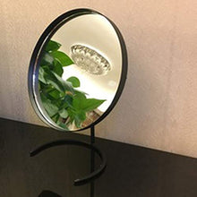 LXRZLS Specchio per Trucco in Metallo Specchio Decorativo per Specchio Portatile da Viaggio