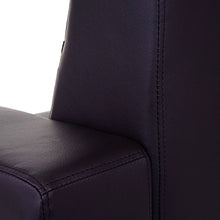 Mendler Divano a 3 posti da Salotto Kunda Design Moderno Ecopelle Marrone