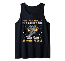 Vintage My Spirit Animal Is A Grumpy Funny Emu Bird Canotta