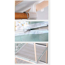 JFFFFWI Armadio Semplice assemblato Armadio in Legno Massiccio 210 * 45 * 170cm (Colore: A)