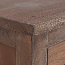vidaXL - Sideboard 90x30x58 cm Teak Massivholz
