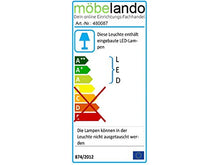 Möbelando Rima II - Set completo da bagno (5 pezzi)