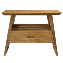 Mobiletto per lavabo Helena, in legno di teak massiccio, larghezza dal mobiletto 140 cm