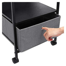 WSZMD Comodini Tavoli Laterali con Cassetti E Conservazione Scaffale 2 Tier Comodino Comodino Stand Notturno per Piccoli Spazi Camera da Letto Comodini, Comodino