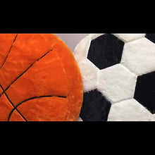 Yumu CASA - Cuscino da basket in peluche per divano (utilizzabile in inverno), ideale come decorazione per la camera dei ragazzi