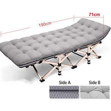 DGHJK Letto Pieghevole Letto da Pranzo Ufficio Singolo Semplice Lettino da Marcia Outdoor Portatile Portatile e Leggero, Installazione Gratuita