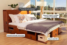 Memomad - Letto con vano portaoggetti