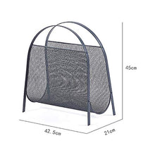 LCA Schedario Classificatore Verticale File armadi for Ufficio Metal Magazine Rack 42.5 * 21 * 45cm