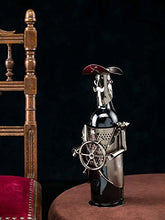 Contenitori del Vino Wine Rack Bottle Holder Metallo Nave Pirata Capitano