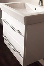 emotion Lavabo con mobiletto, Legno, Bianco Lucido, 55x45x44 cm, 2 unità