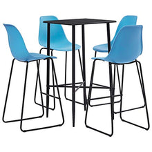 Set da Bar 5 pz in Plastica Blu