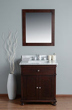 RUBEZA 750mm Didim Bagno Vanity, Bianco Marmo Italiano Carrara Top