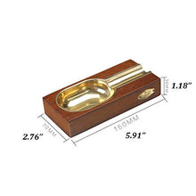 Sigaro Sigaro in Metallo in Legno massello di Metallo High-End crative Hotel Home Cigar Ash Tray BJY969