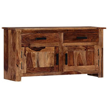 vidaXL Credenza Stile Rustico Accattivante Indeformabile Spaziosa Robusta Resistente Madia Buffet Consolle Armadietto Legno Massello di Sheesham