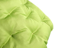 Meerweh - Cuscino imbottito per panca a 3 posti, circa 150 x 50 x 10 cm, verde/beige