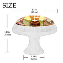 Tribù hawaiana 4 PCS Pomelli per Porta, Pomolo per Mobile, Pomelli per Mobili con Viti, Maniglia per Armadietto, Pomelli per Porta, Pomelli per Cassetti per Porta, Armadio, Cassetto e Credenza