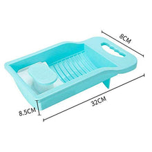 GAKIN - Lavabo da bagno in plastica con manico per vestiti, colore: Rosa