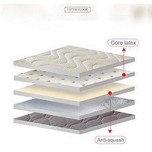 qwert Sleeping Tatami Floor Futon Materasso, Pieghevole in Lattice Tatami Tappetino Spesso Tatami Mat Dormitory Floor Mat Sleeping Pad e 90 x 190 cm