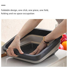 LAOLI Lavabo pieghevole multiuso per lavabo pieghevole pieghevole per casa, bagno, cucina esterna